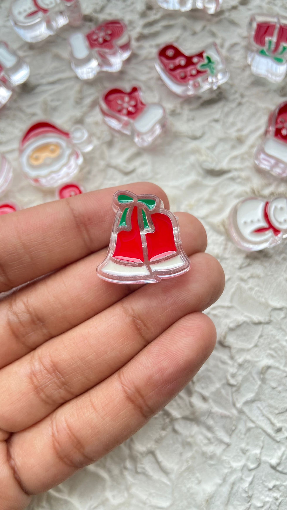 Thumbnail: Christmas Acrylic beads random shapes