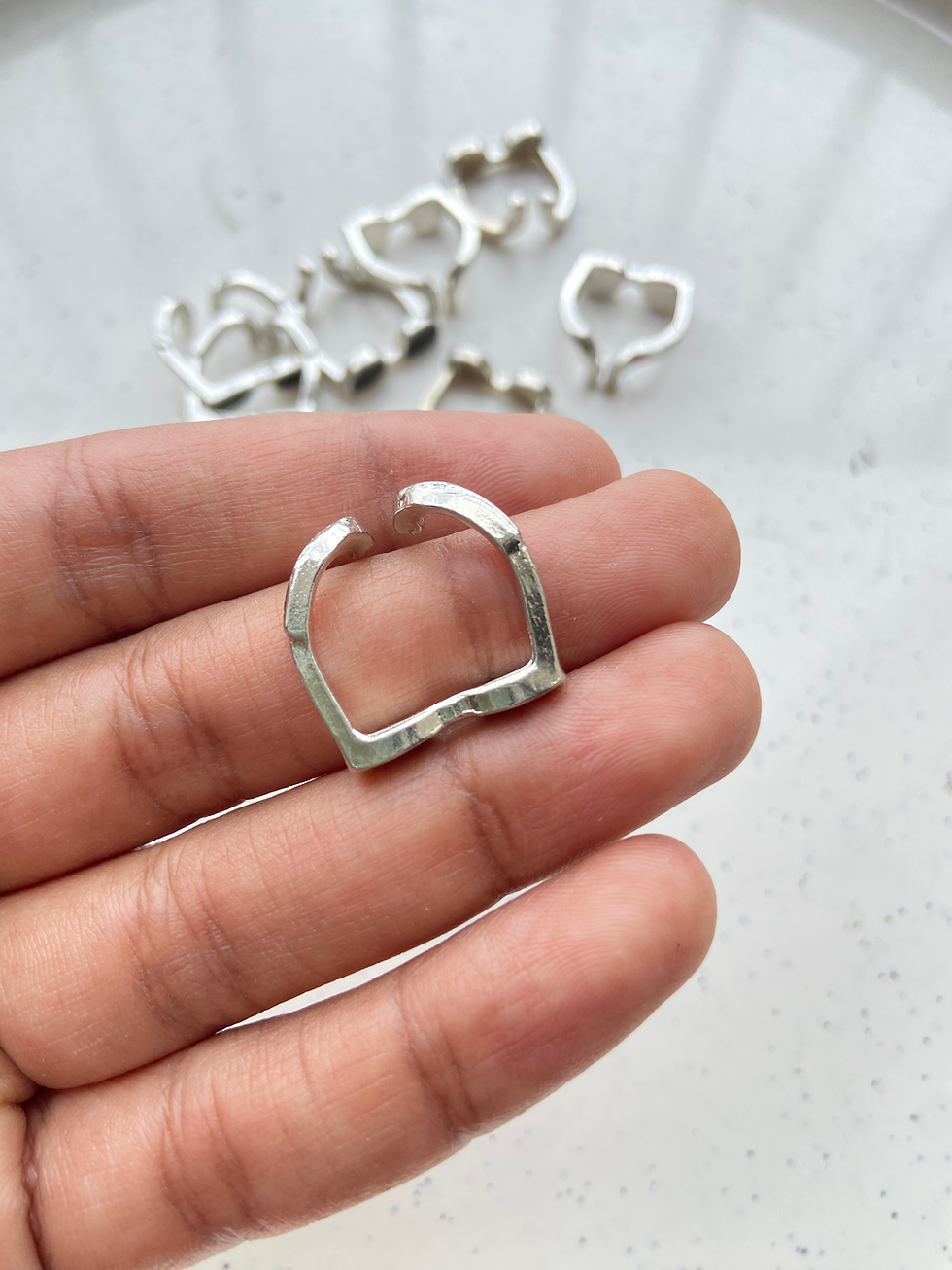 Thumbnail: Readymade goggle alloy titanium plated adjustable ring