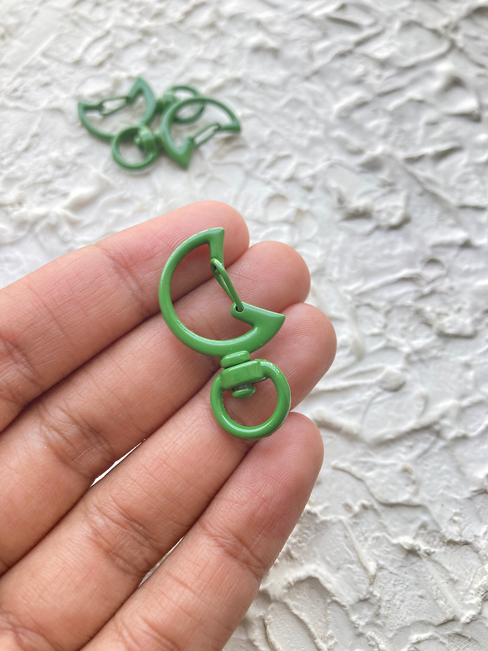 Thumbnail: Multicolour moon shape keychain clasp