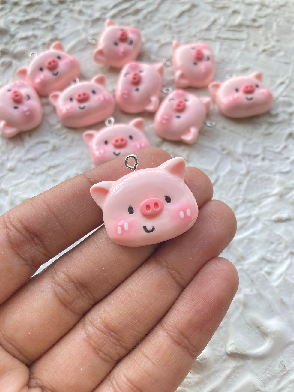 Thumbnail: Blush resin animal charm