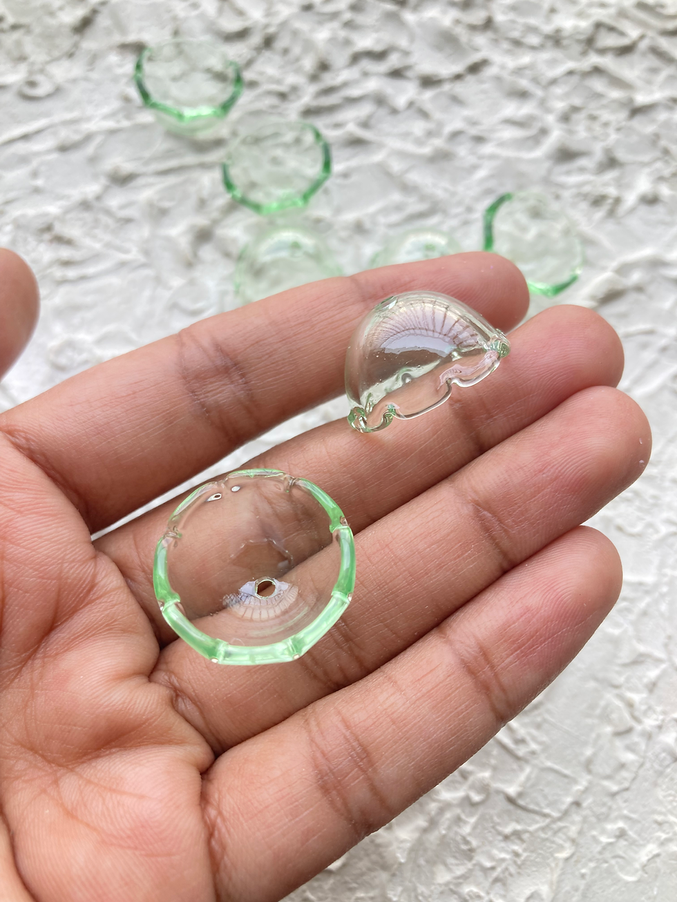 Thumbnail: Acrylic dome colourful bead