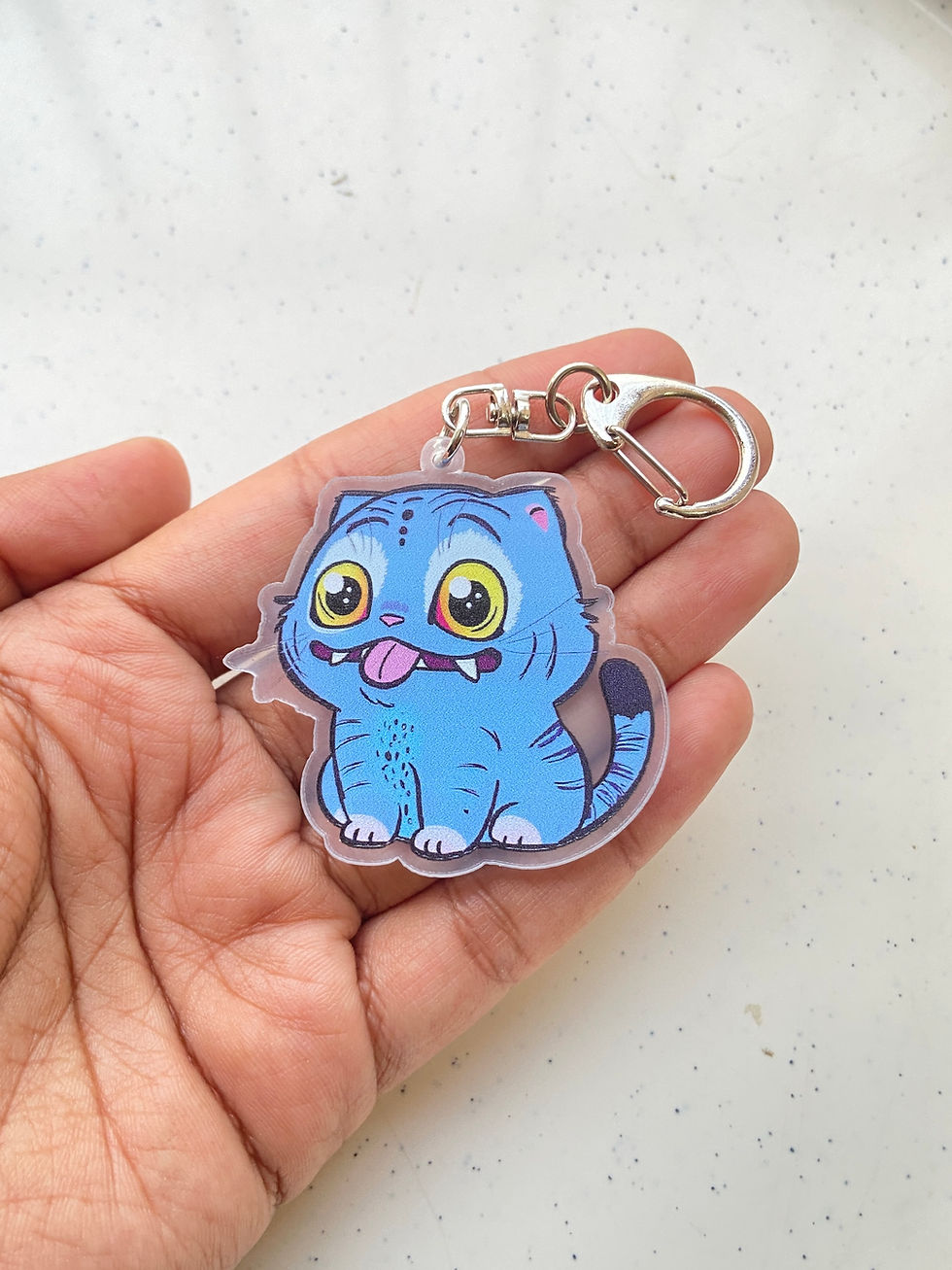 Thumbnail: K-pop demon hunter theme keychain