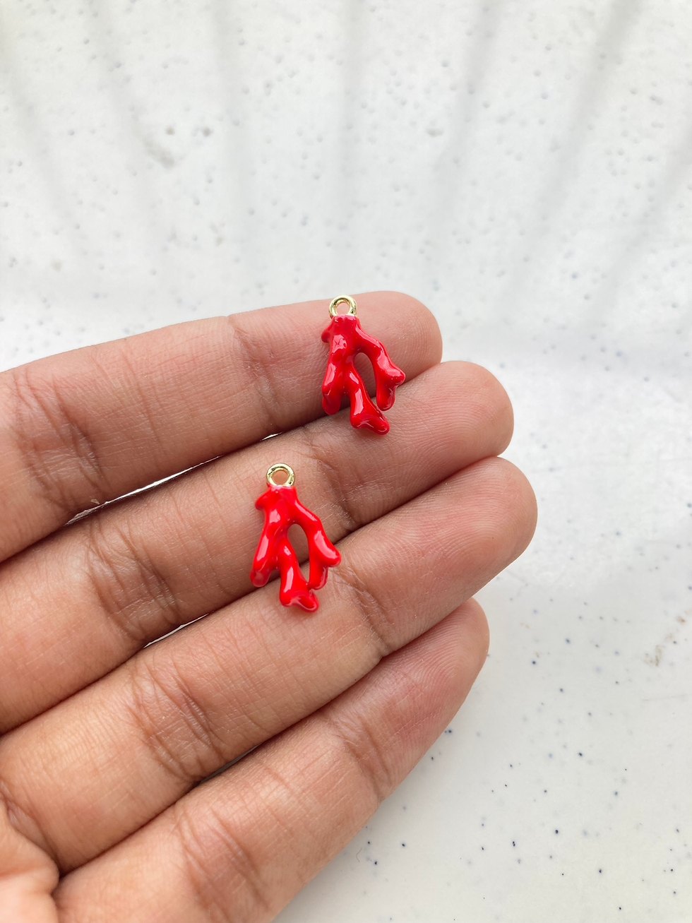 Thumbnail: 3d Enamel ocean coral charm