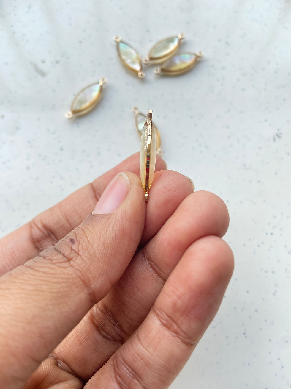 Thumbnail: Shell resin connector charm