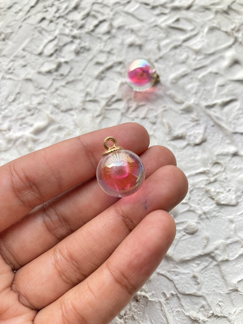 Thumbnail: Mini christmas ornament acrylic charm