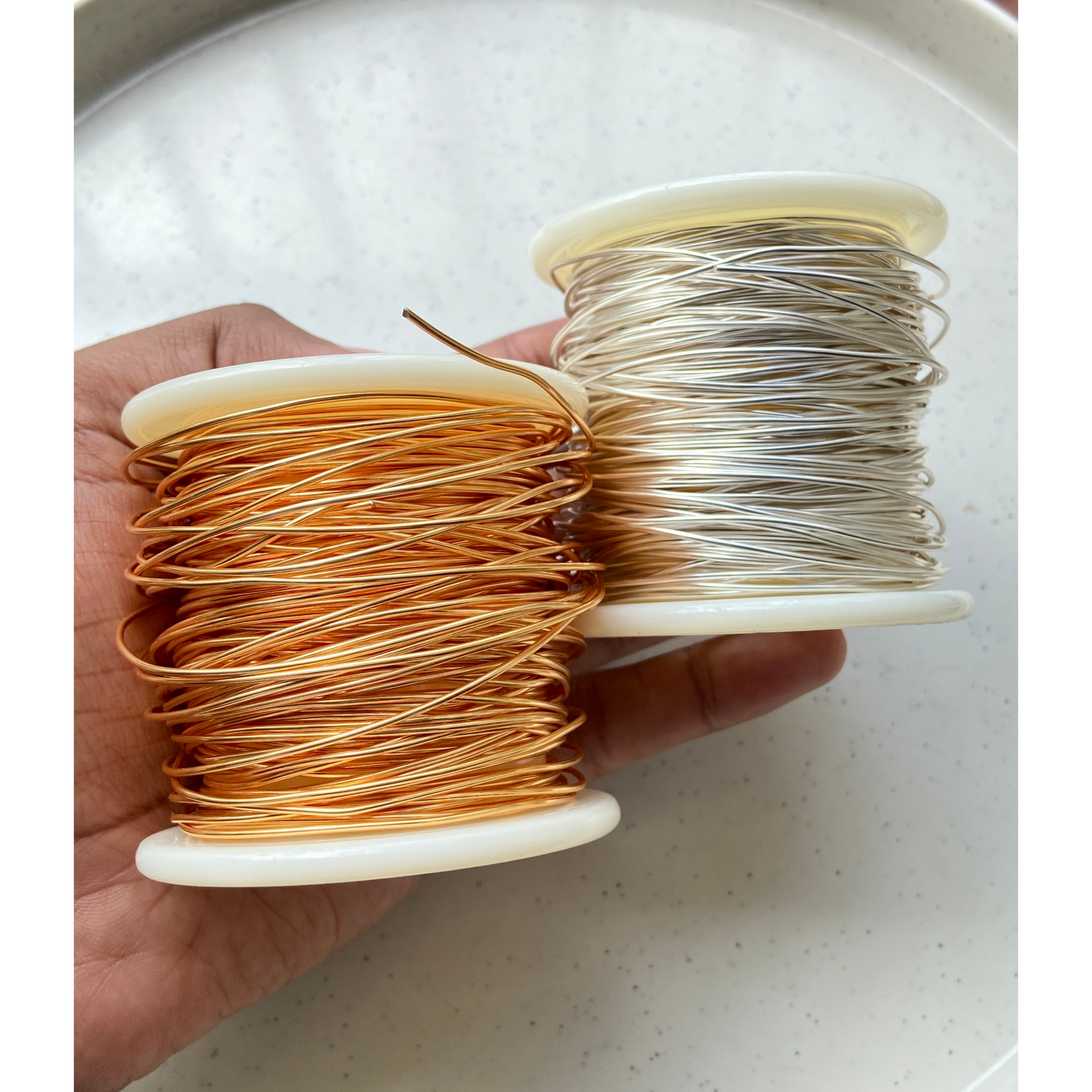 1mm, copper wire, anti-tarnish (1 meter)