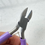 Thumbnail: Yellow/purple/pink side cutting carbon steel plier