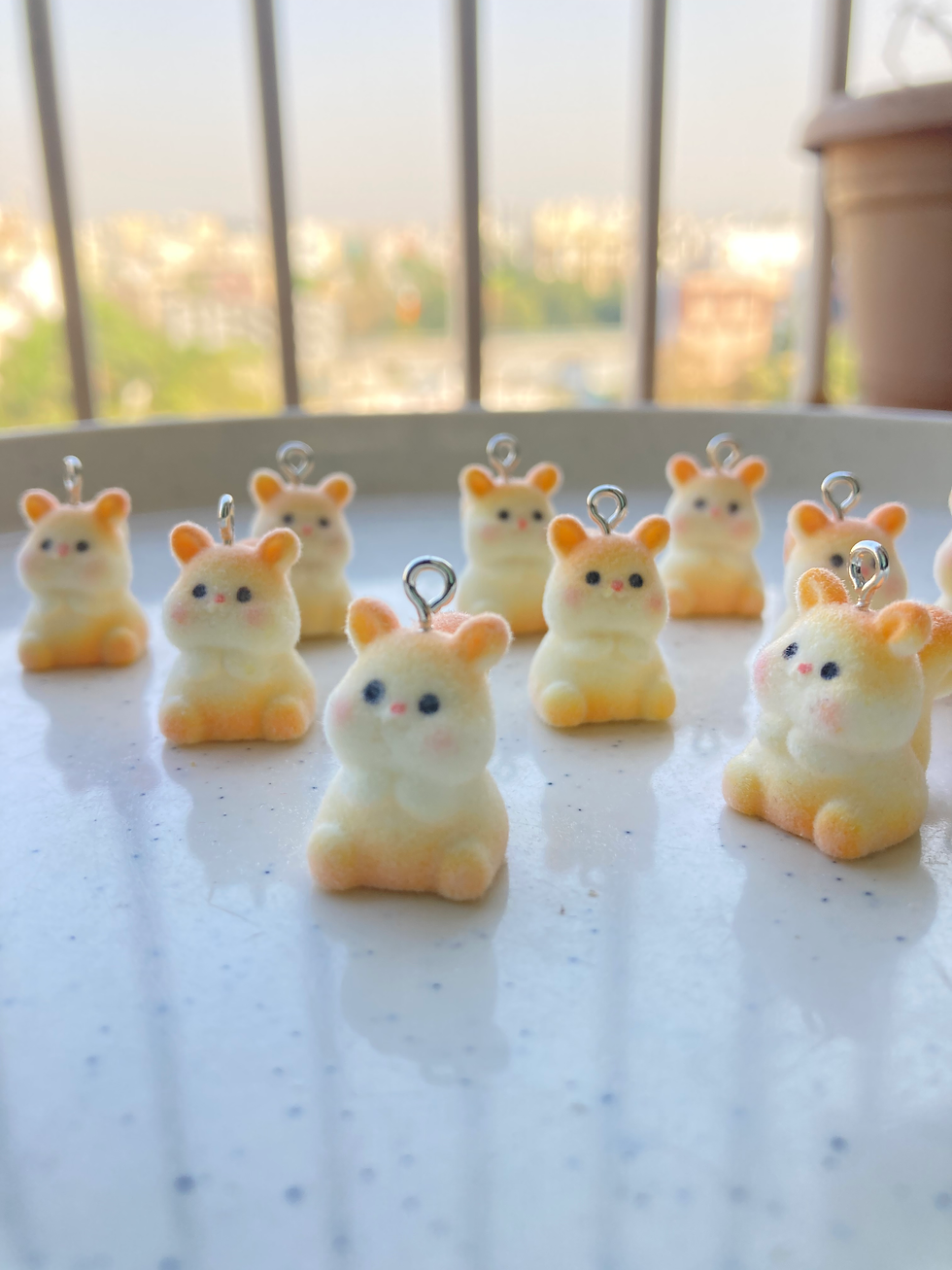 Thumbnail: 3D Squirrel velvet texture charm