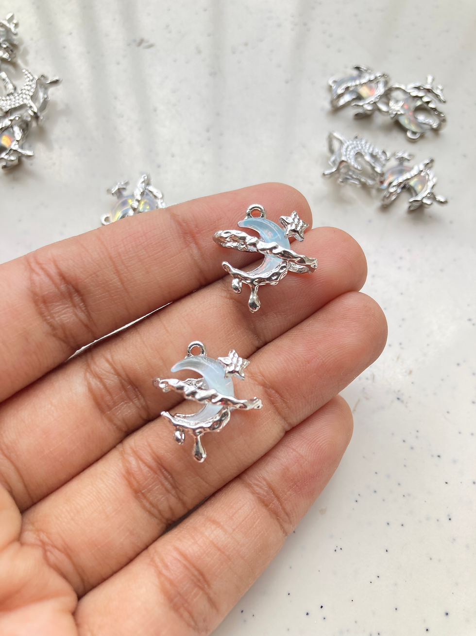 Thumbnail: Celestial moon charm