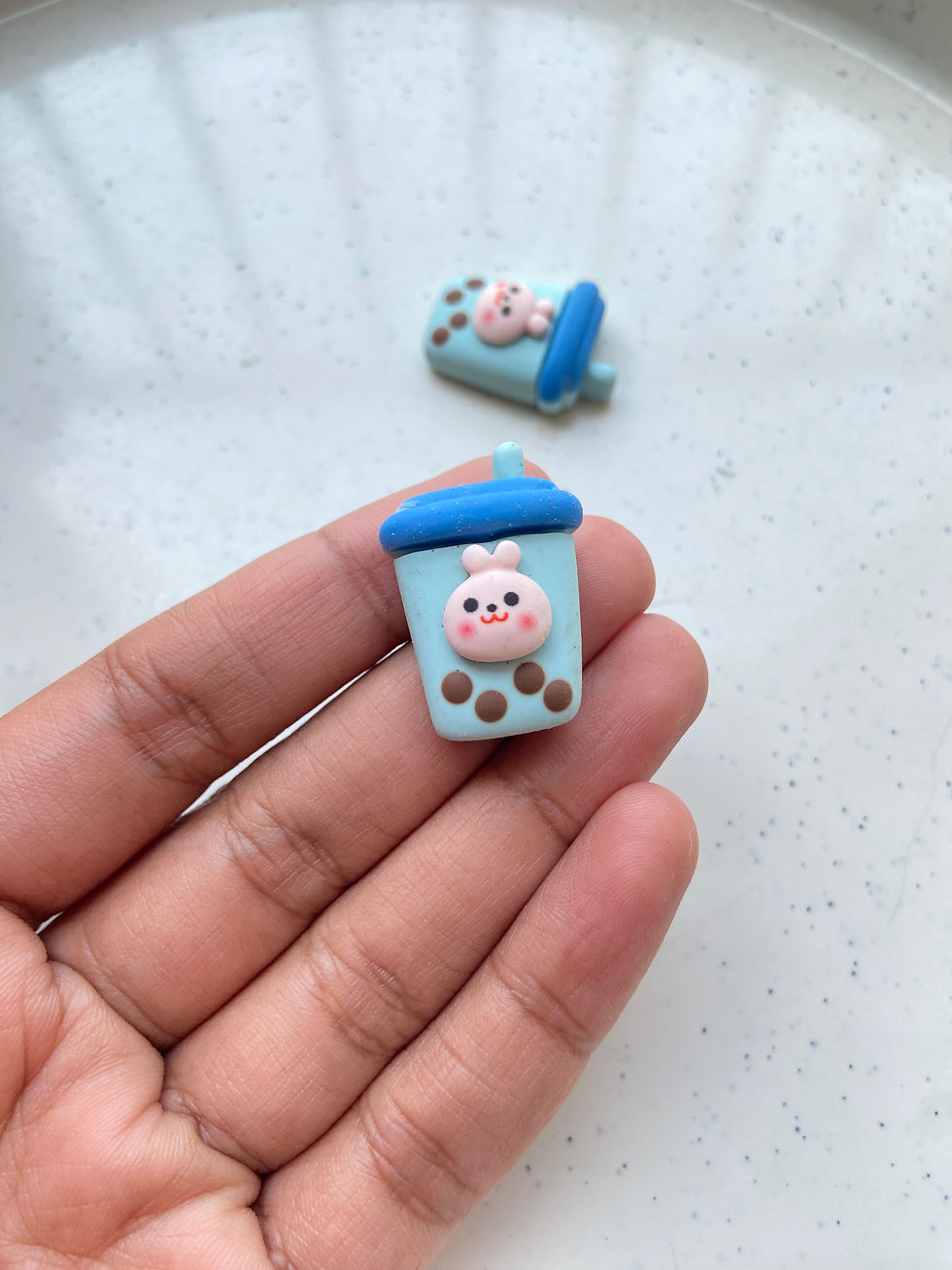 Thumbnail: Boba tea sanrio resin cabochon charm (no hook/no drill)