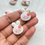 Thumbnail: Colourful resin bunny face cabachon charm (without hook)