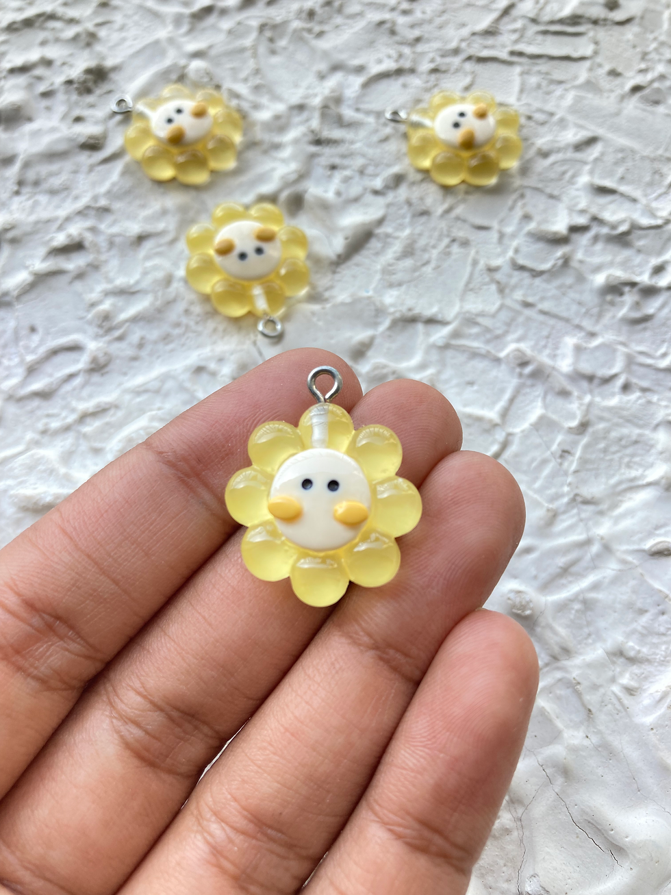 Thumbnail: Different pattern flower resin charm