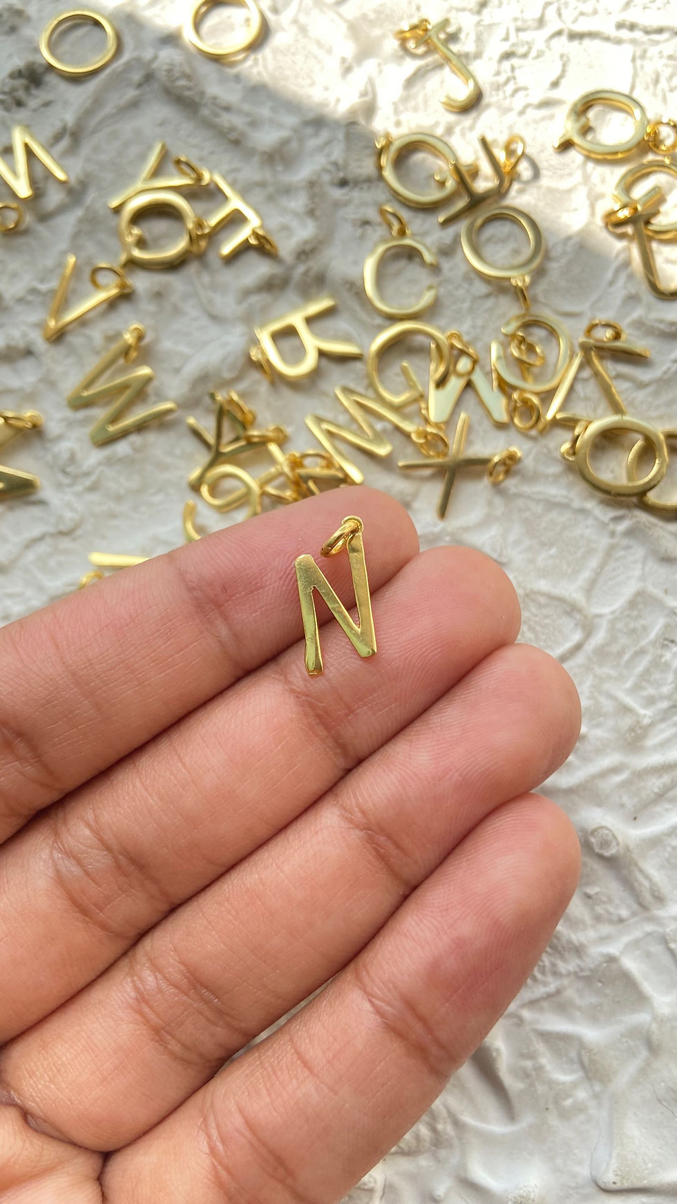 Thumbnail: Alphabet Charms N to Z