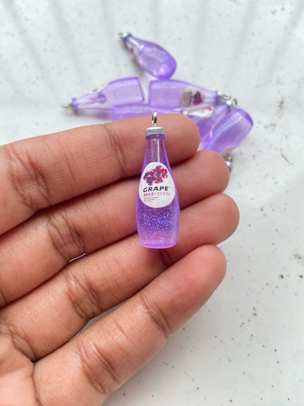 Thumbnail: Resin bottle drink charm