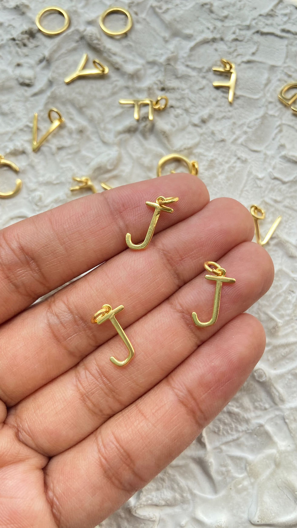 Thumbnail: Alphabet charms B to M