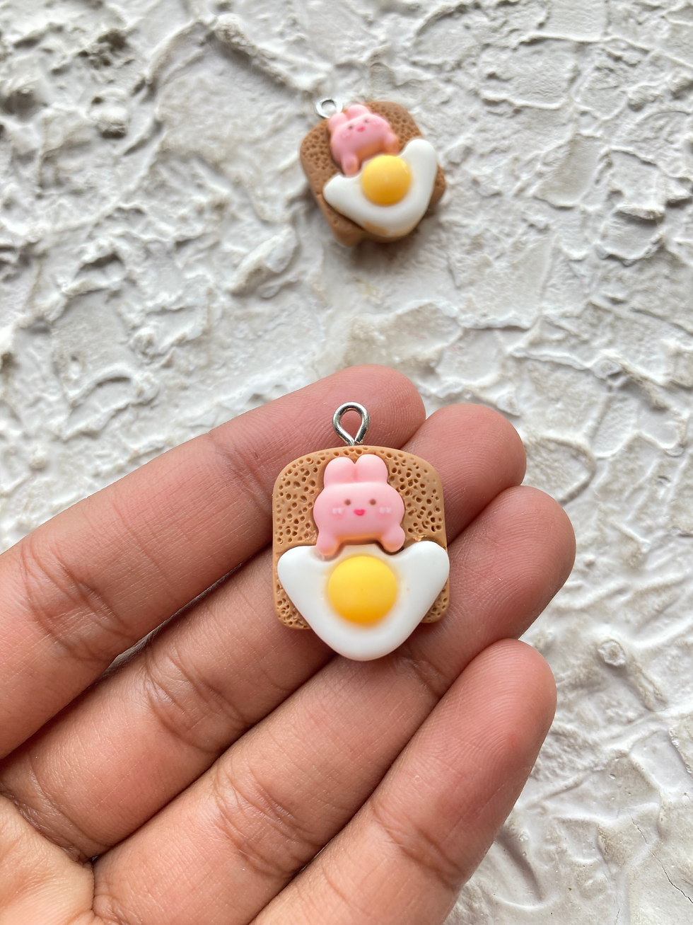 Thumbnail: Resin rabbit mix shape charm