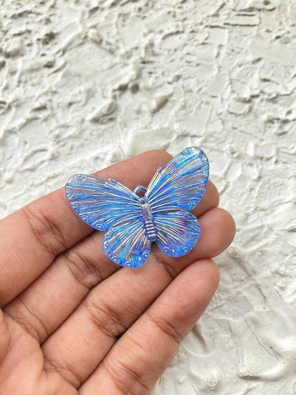 Thumbnail: Colourful acrylic butterfly charm