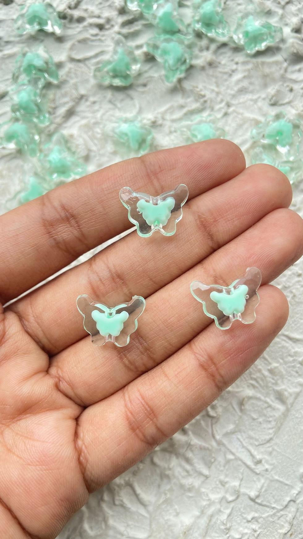 Thumbnail: Mini butterfly Acrylic beads