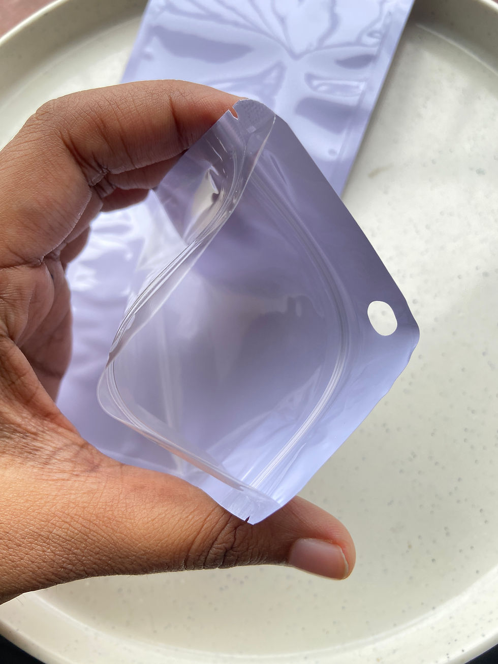 Thumbnail: 15*10.5cm, Resealable plastic pouch (1pc)