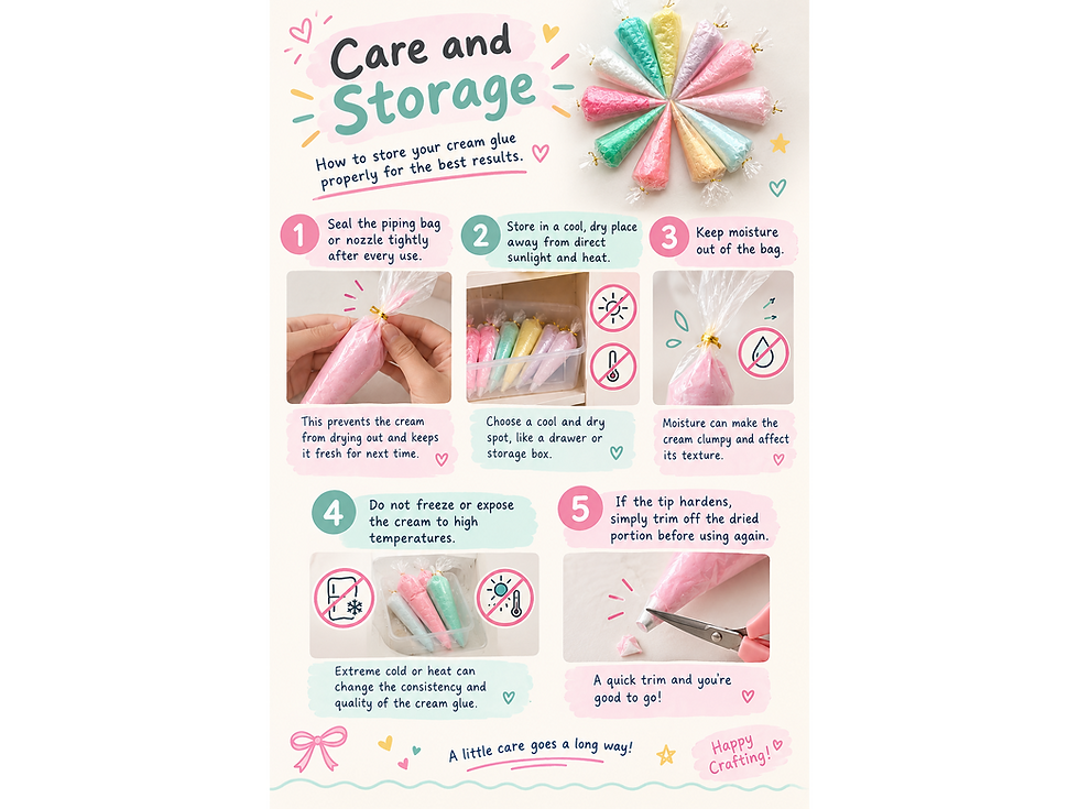 Thumbnail: Colourful cream glue 100gm cone (1 cone- 100gm) (Part-2)