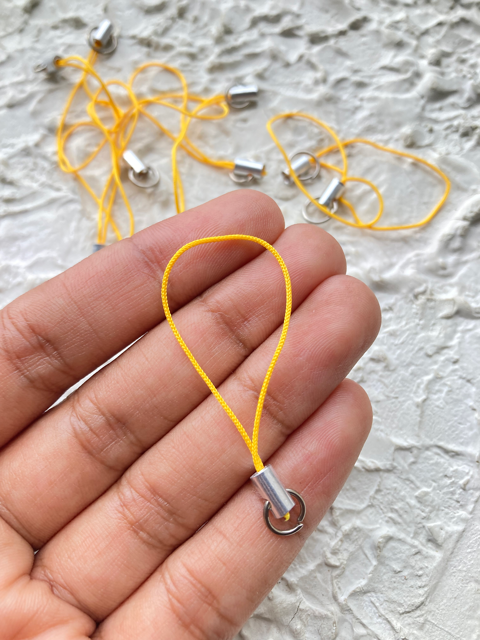 Thumbnail: Colourful phone chords