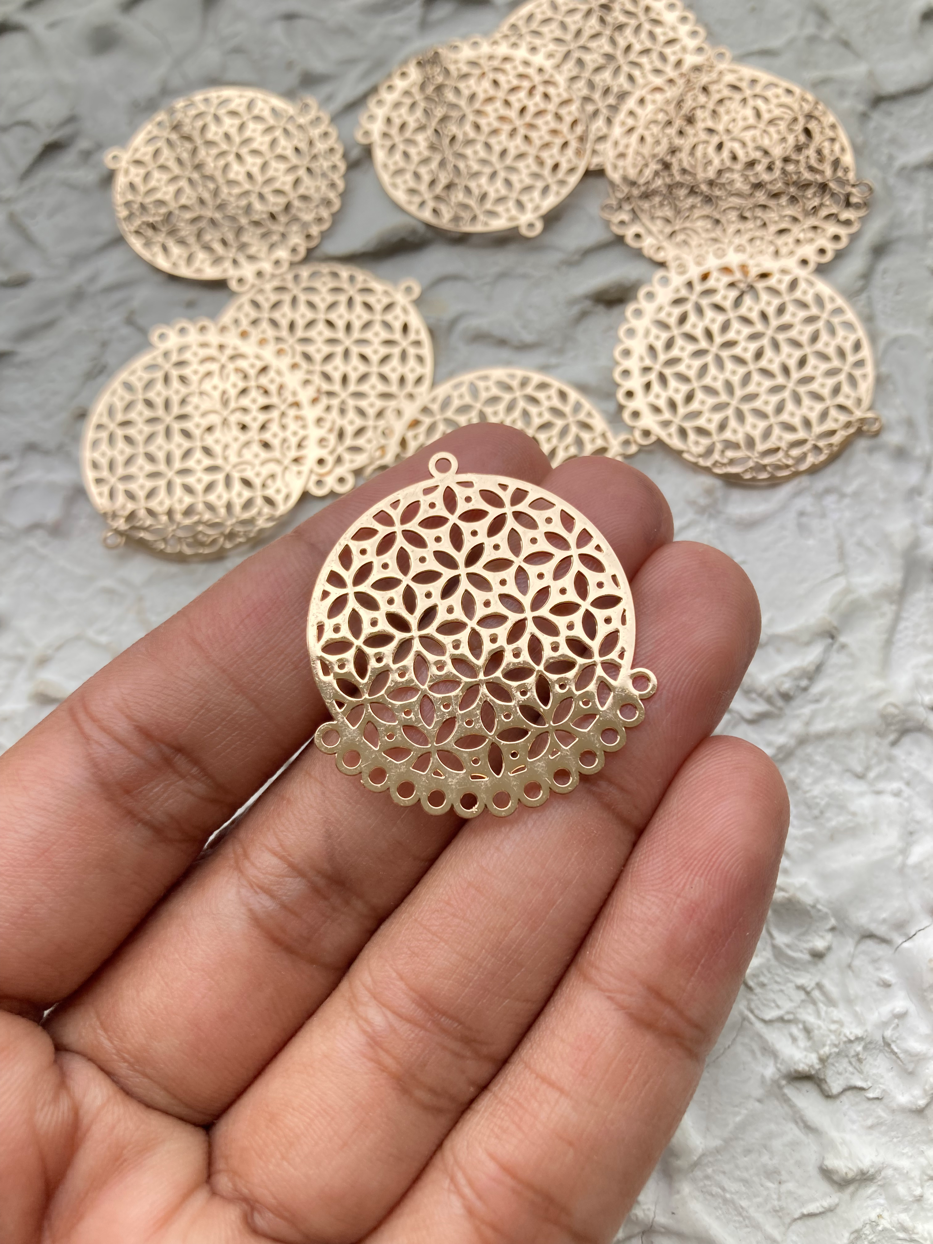 Designer jhumka component charm