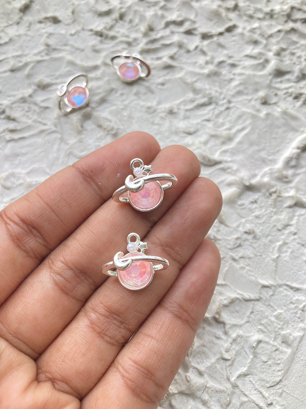 Thumbnail: Mix shape alloy rhinestone enamel charm