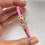 Thumbnail: Readymade pink belt with zircon lion charm bracelet