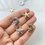Thumbnail: Moon/star alloy zircon smiley charm