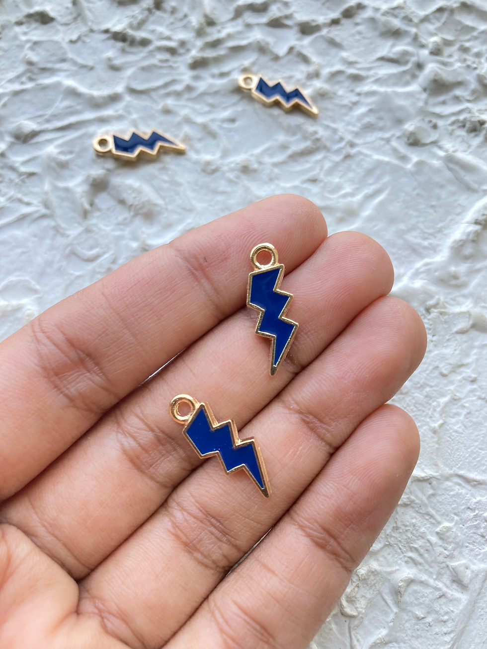 Thumbnail: Colourful enamel lightening charm