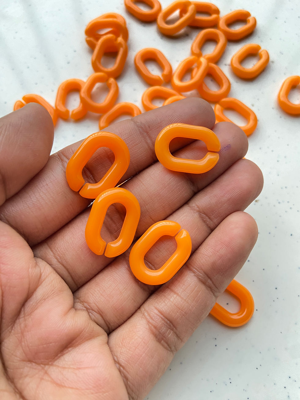 Thumbnail: Acrylic colourful link connector (Part-1)