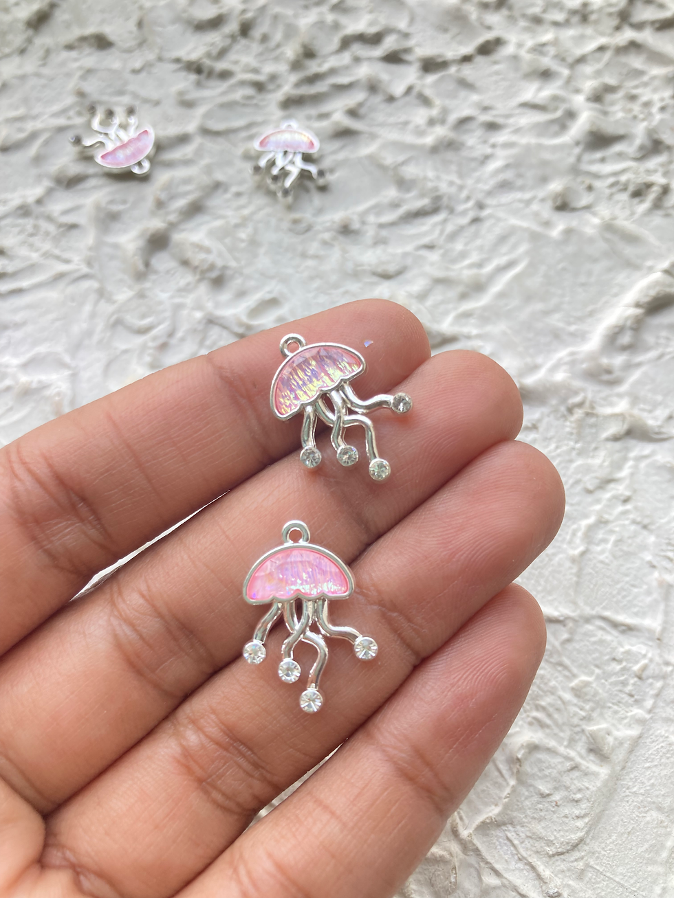 Thumbnail: Mix shape alloy rhinestone enamel charm