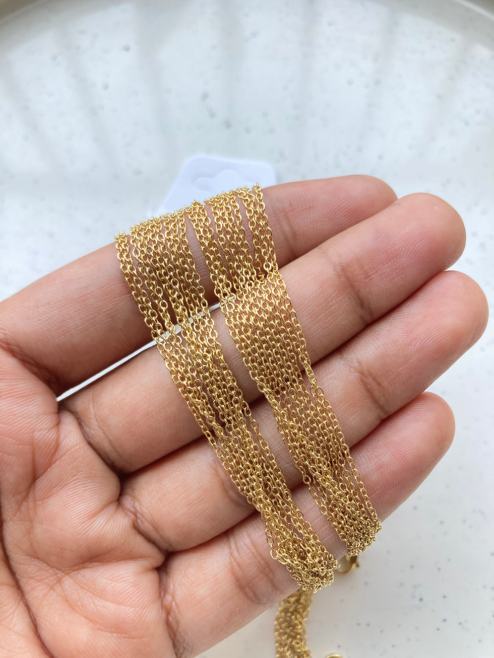 Thumbnail: 1.2mm chain stainless steel with lobster clasp, Waterprooof
