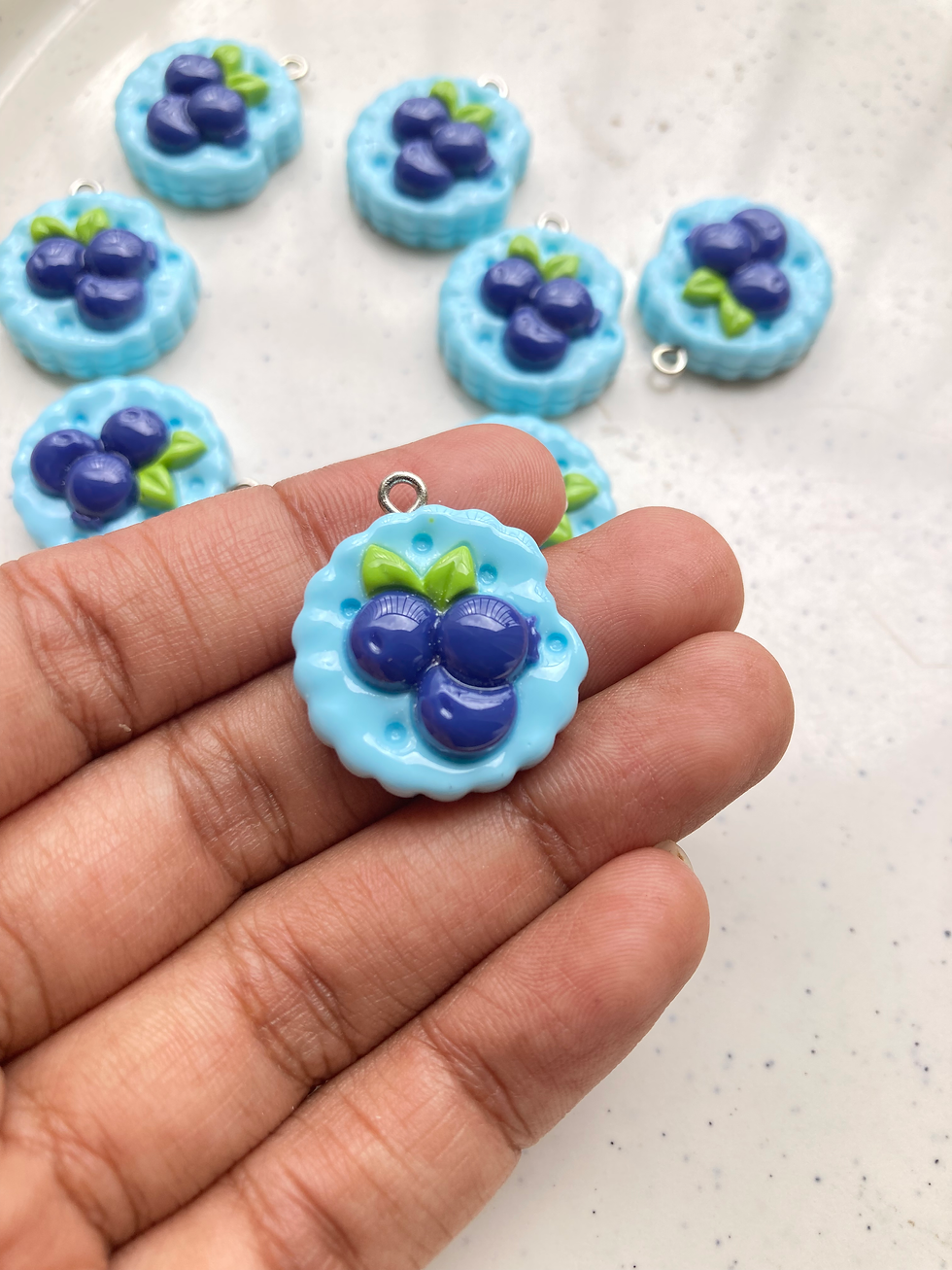 Thumbnail: Fruit biscuit resin charm