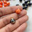 Thumbnail: Alloy enamel pumpkin halloween charm