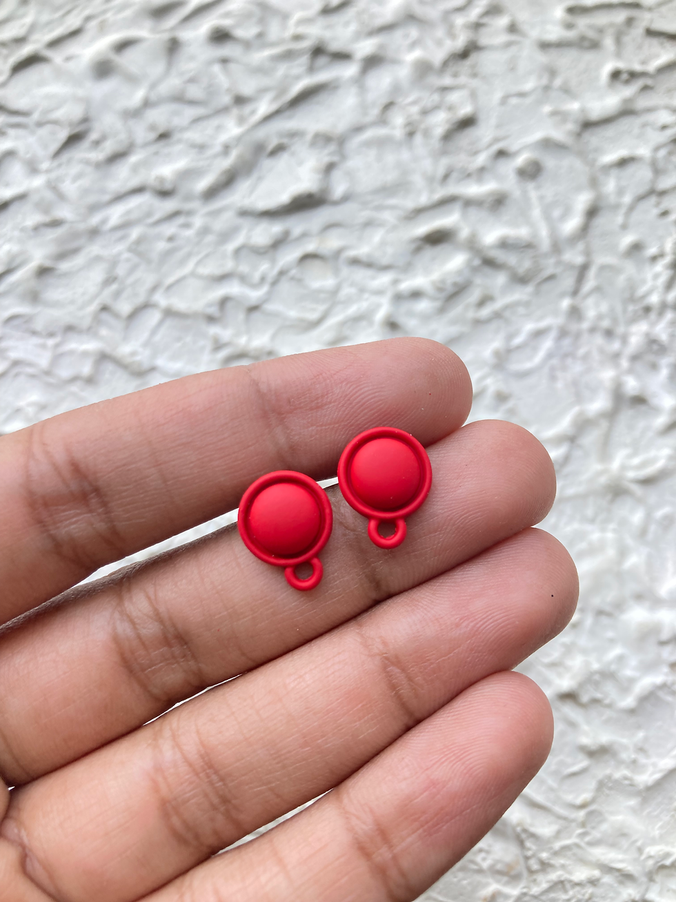 Thumbnail: Spray painted different designs alloy stud
