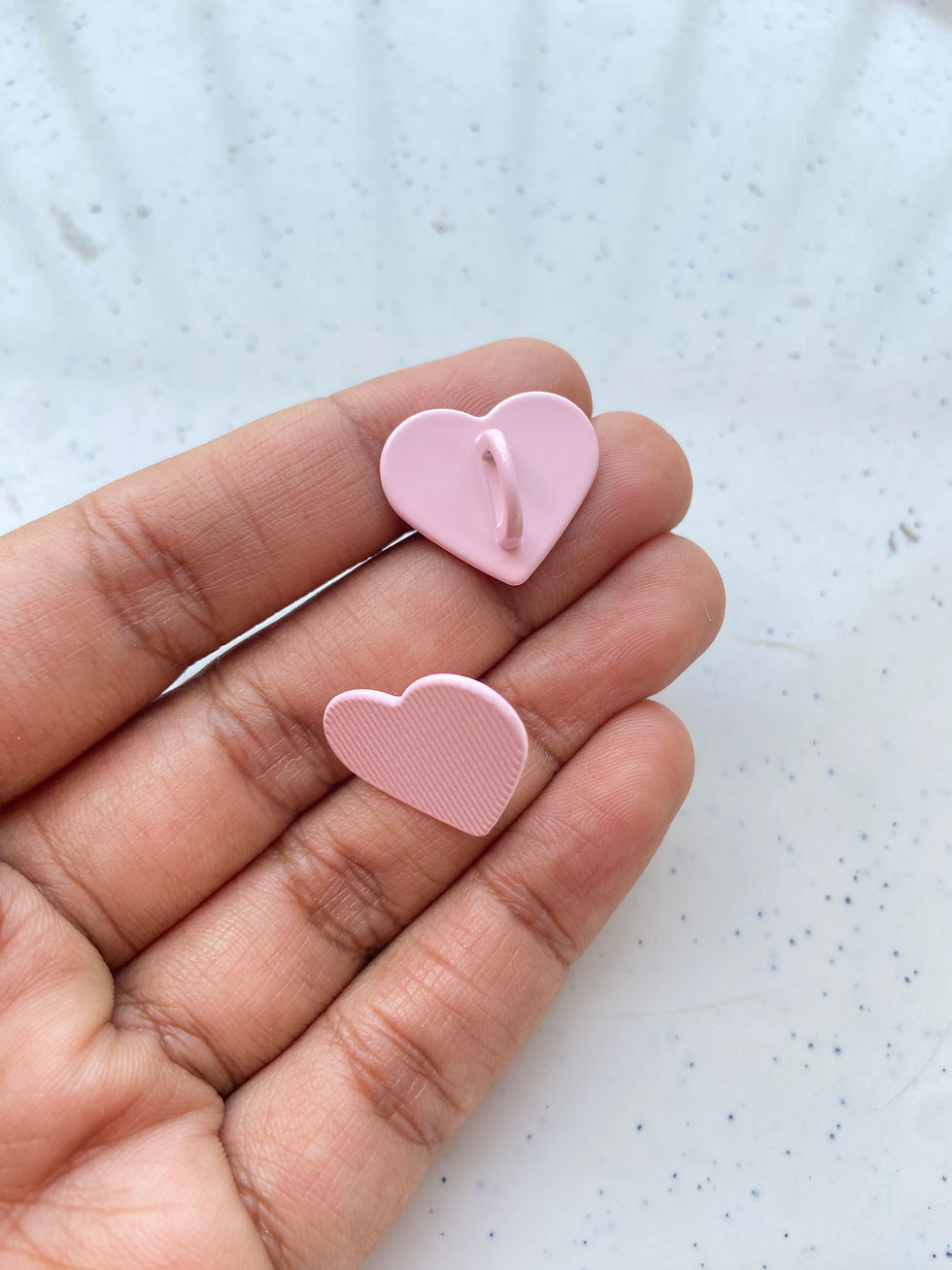 Thumbnail: Small size phone heart shape holder (without glue) (Part-2)
