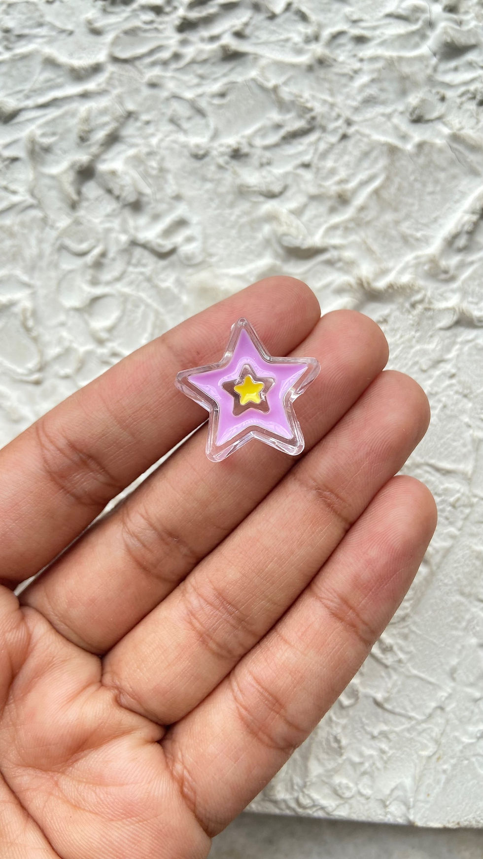 Thumbnail: Chonky star acrylic beads