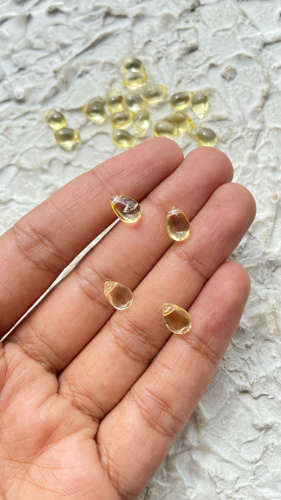 Thumbnail: Multi colour drop shape bead (Part-2)