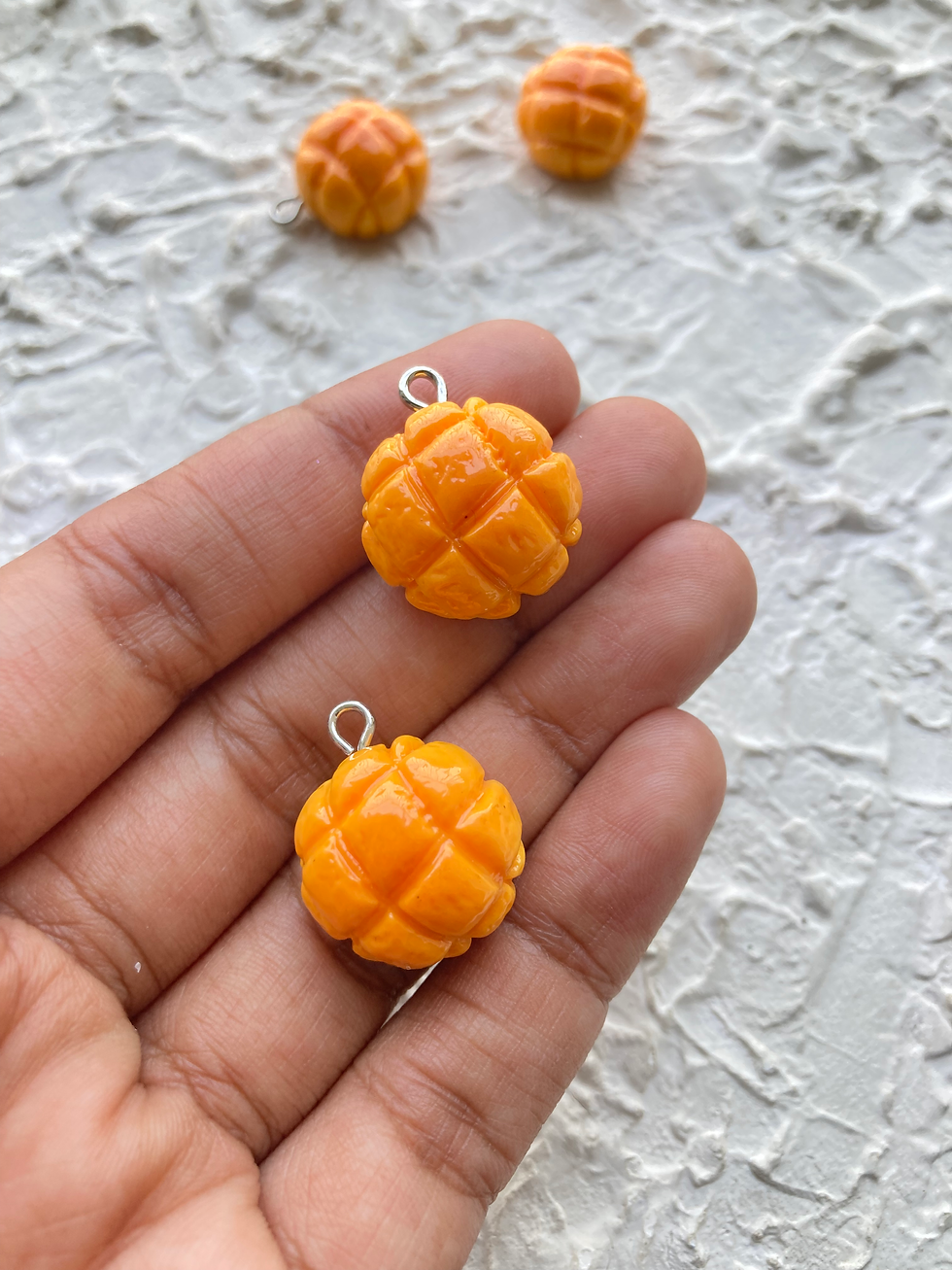 Thumbnail: Food theme bread/donut/bagel resin charm