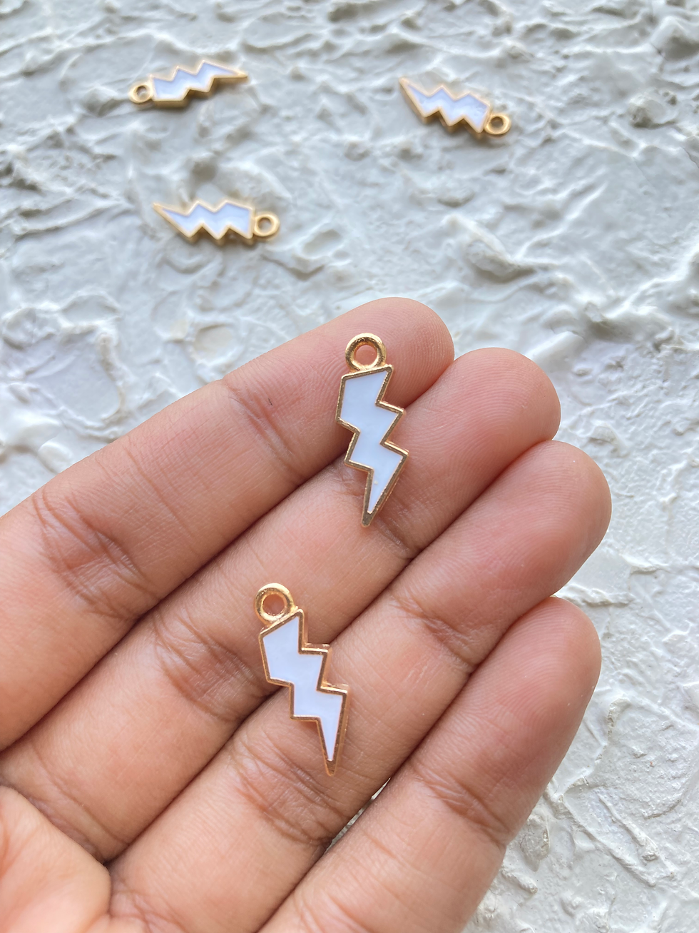 Thumbnail: Colourful enamel lightening charm