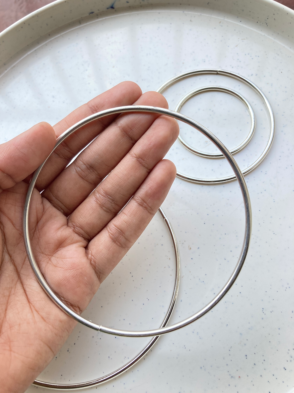 Thumbnail: Metal rings for dreamcatcher or other craft