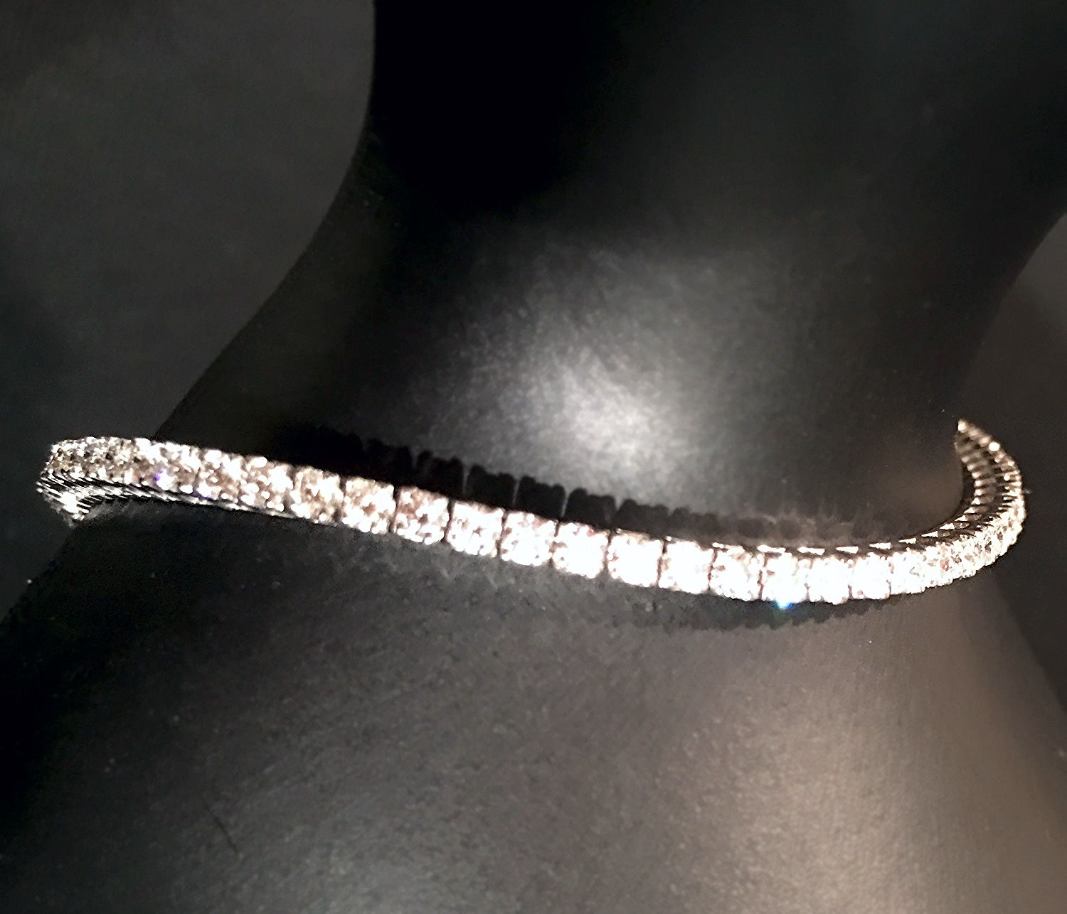 White Diamond Bracelet