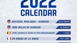 FIAWEC: Provisional 2022 Calendar released