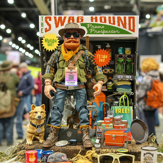 Rock Fight Action Figures... The Swag Hound - Promo Prospector