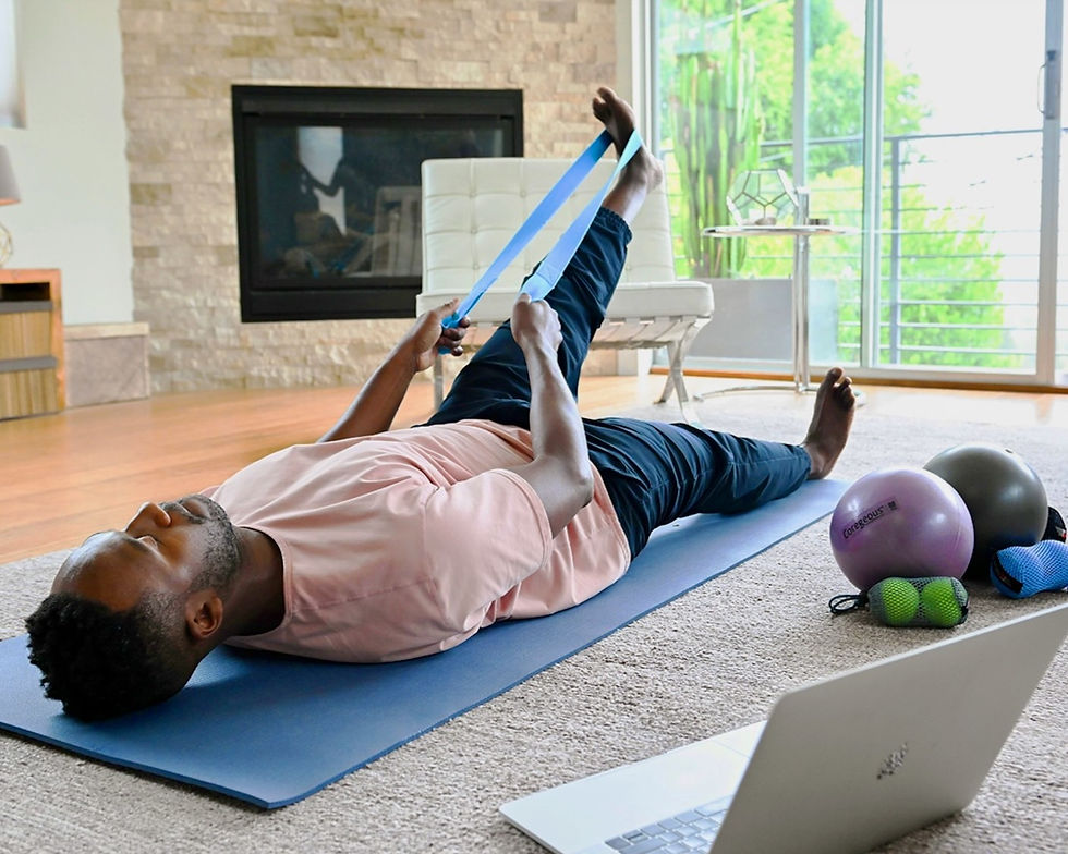 Yoga Tune Up Roll Model Breath Move Roll Online Class Kit Demonstration
