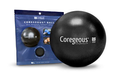 Coregeous Ball Tune Up Fitness Roll Model Fascia Ball Graphite Colour with Package