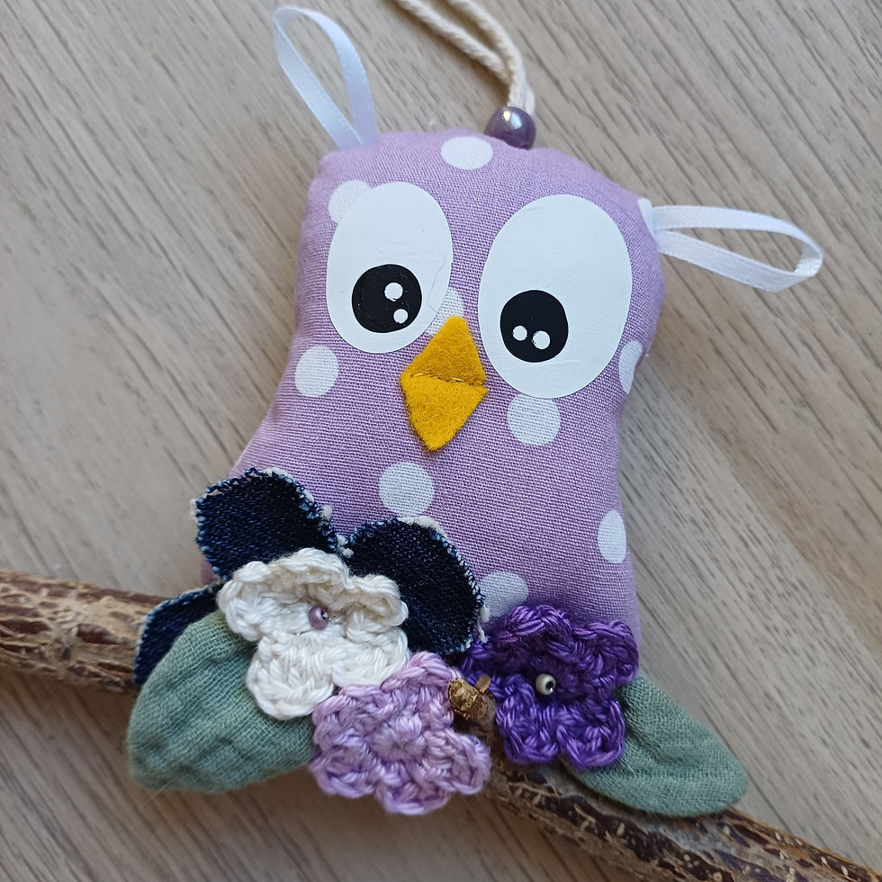 Miniature : Déco Hibou | Violet