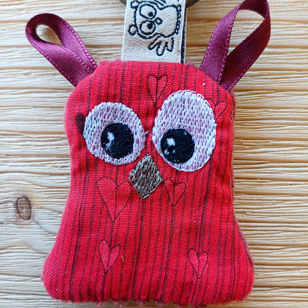 Miniature : Porte-clés hibou | Coeur