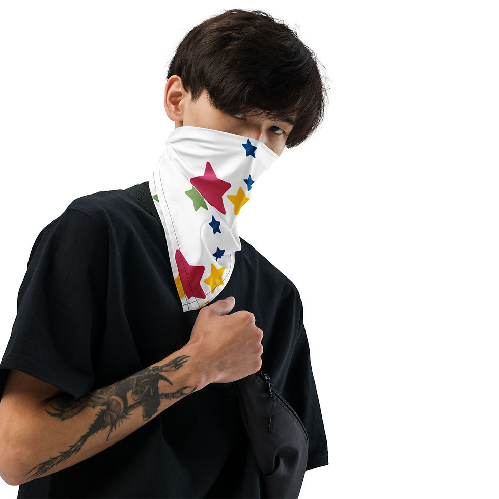 Thumbnail: TweenIT Stars All-over print bandana